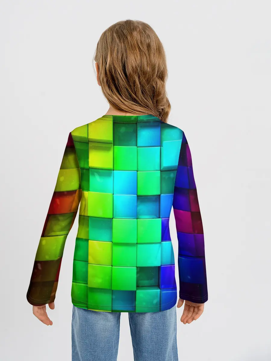 Детский лонгслив / Minecraft / Майнкрафт