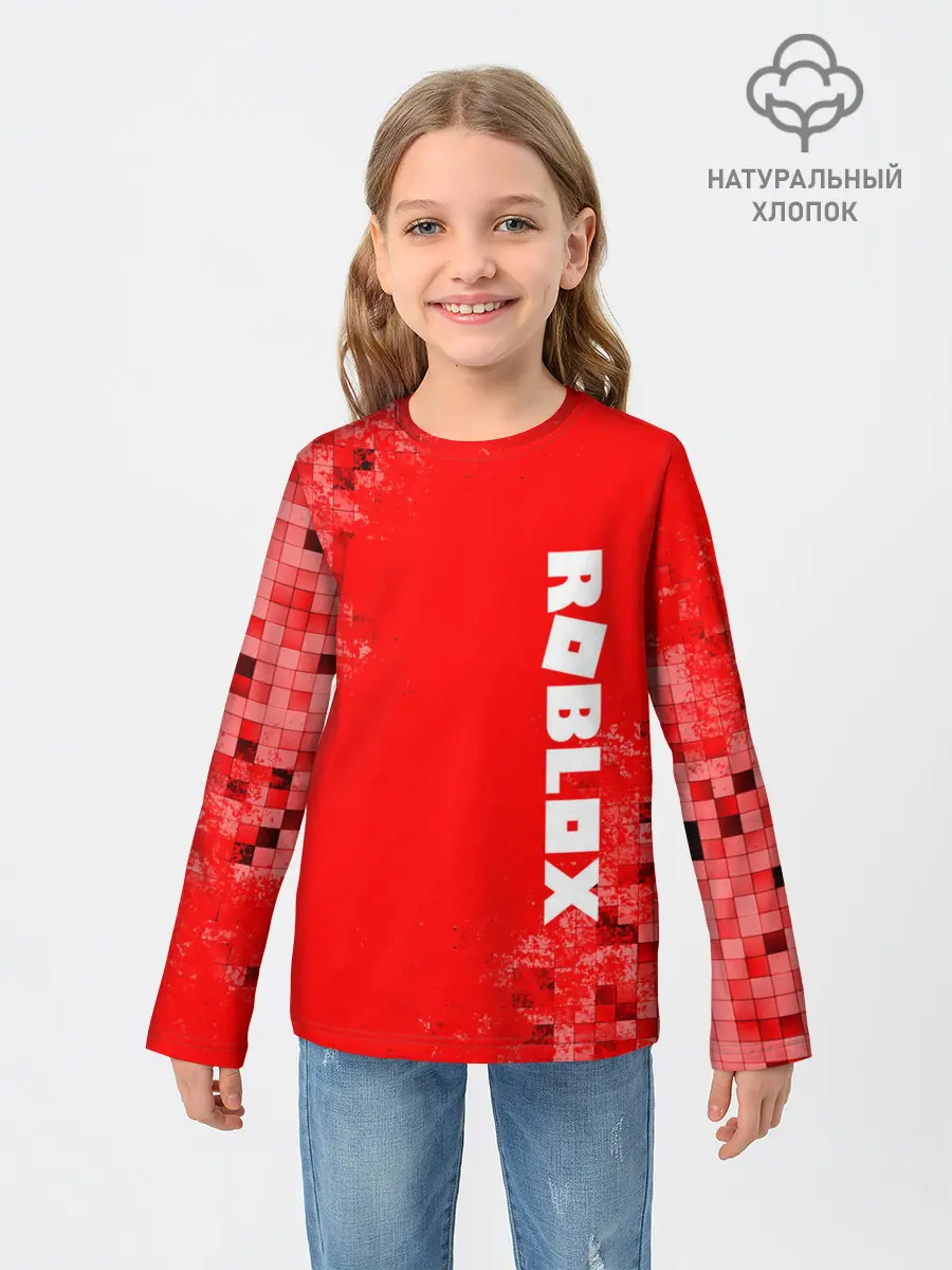 Детский лонгслив / ROBLOX