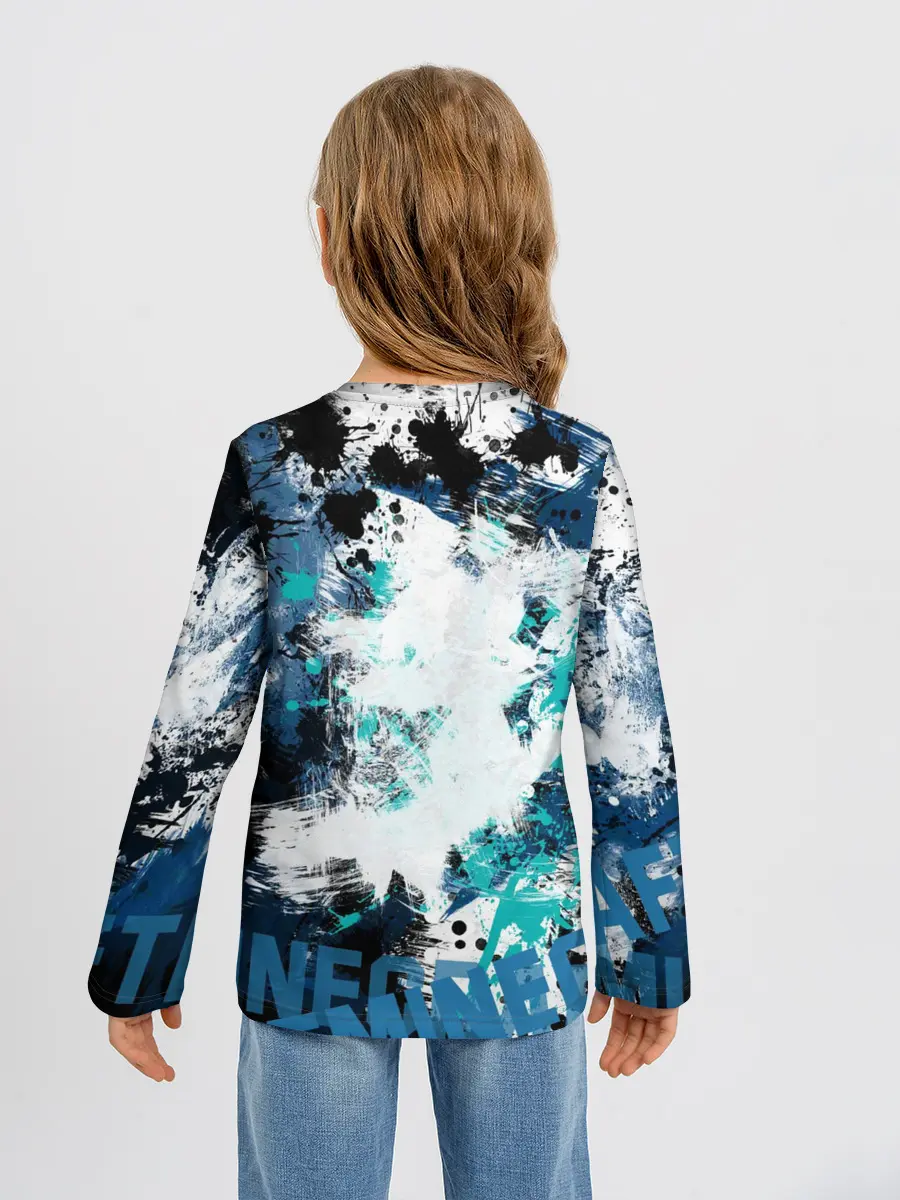 Детский лонгслив / Minecraft / Майнкрафт