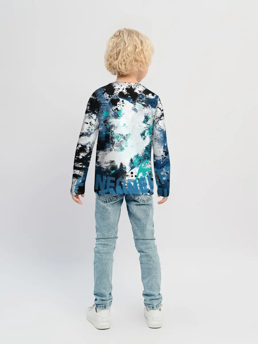 Детский лонгслив / Minecraft / Майнкрафт