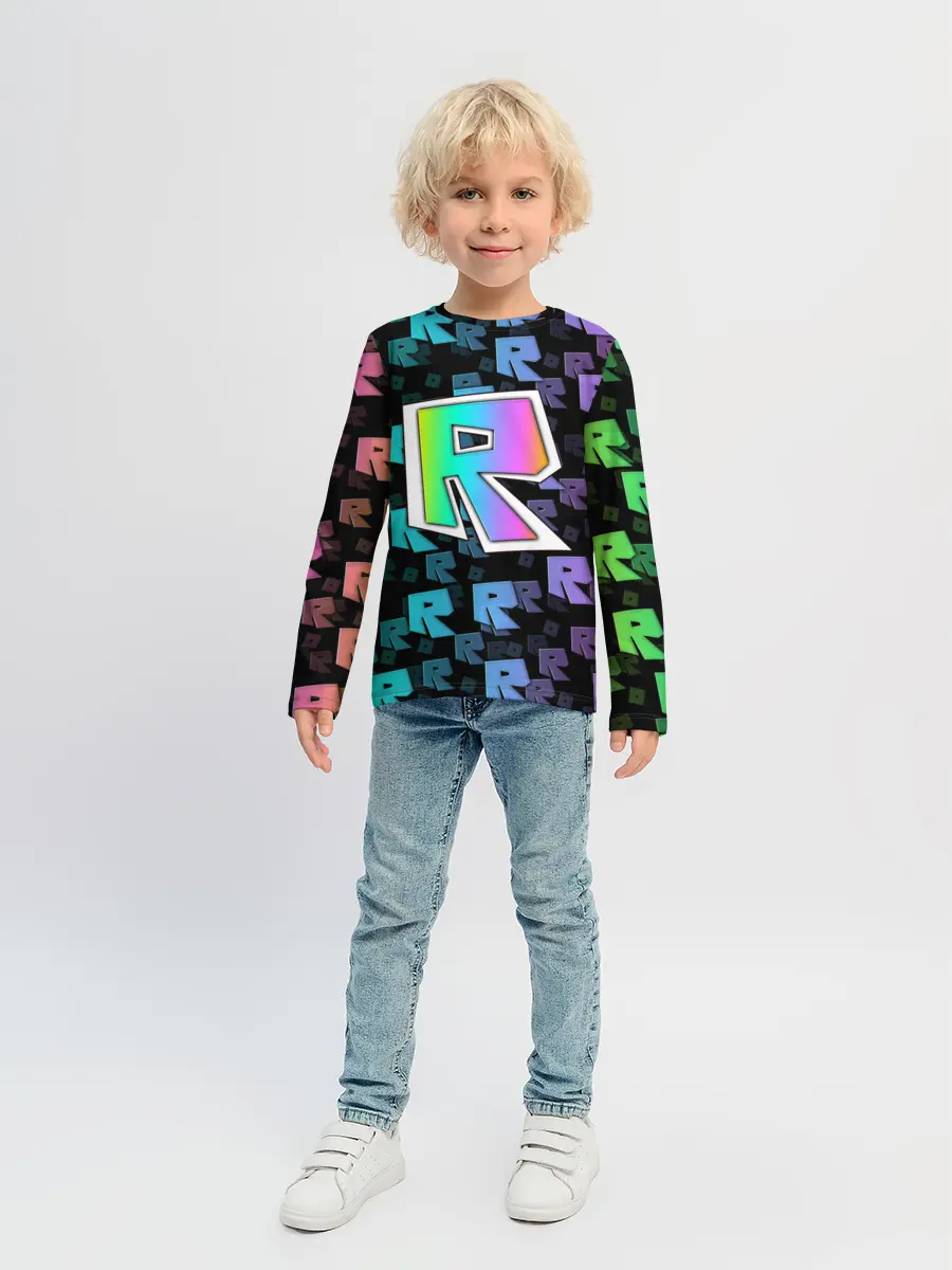 Детский лонгслив / ROBLOX