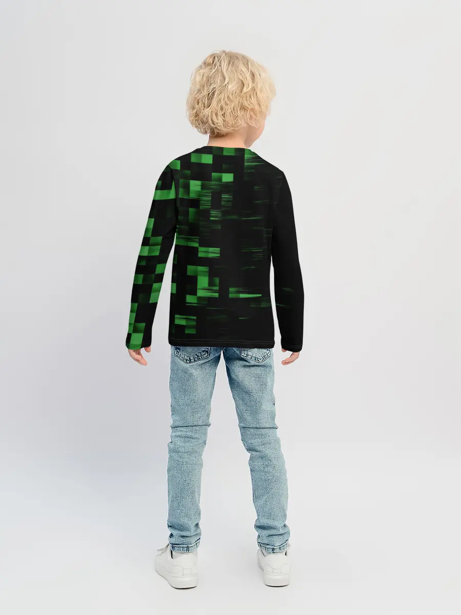 Детский лонгслив / MINECRAFT.