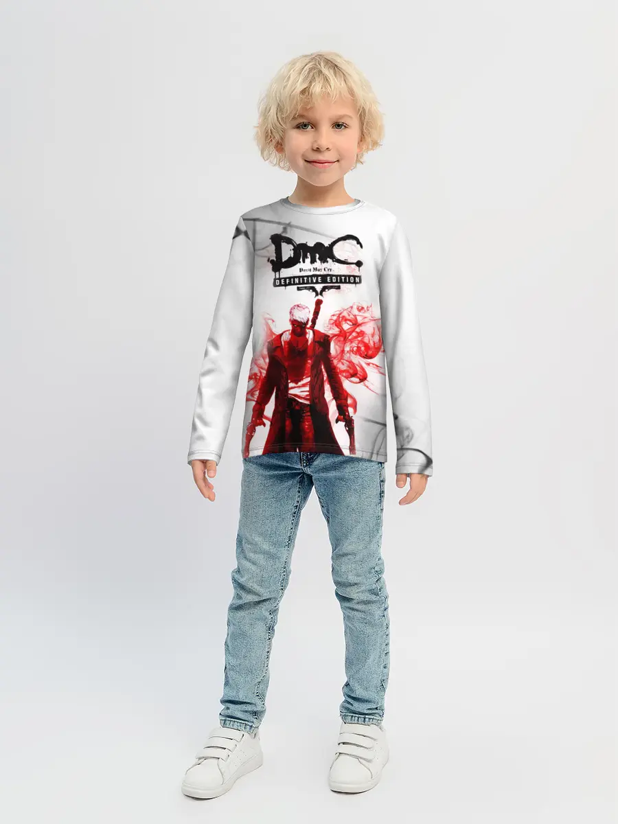 Детский лонгслив / devil may cry