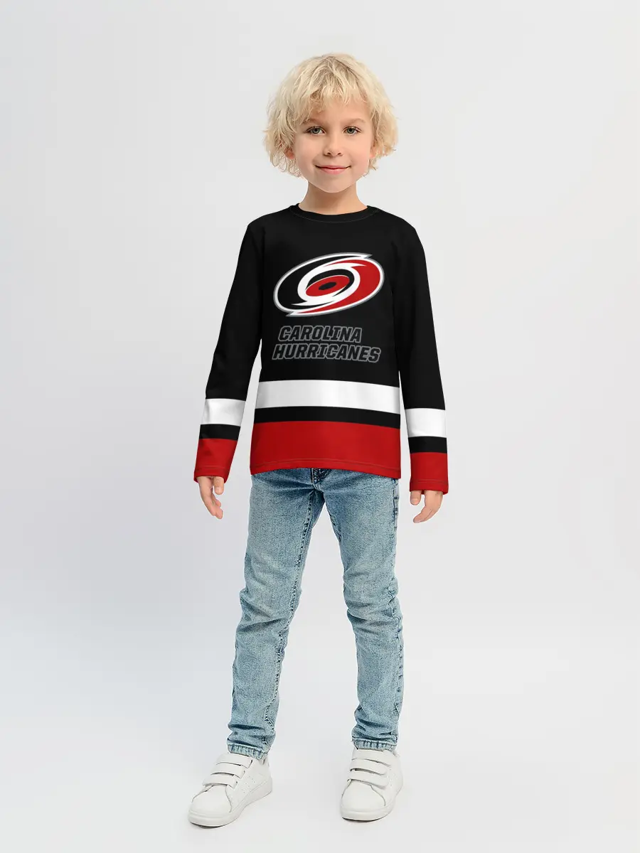 Детский лонгслив / Каролина Харрикейнз