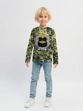 Детский лонгслив / Войска связи