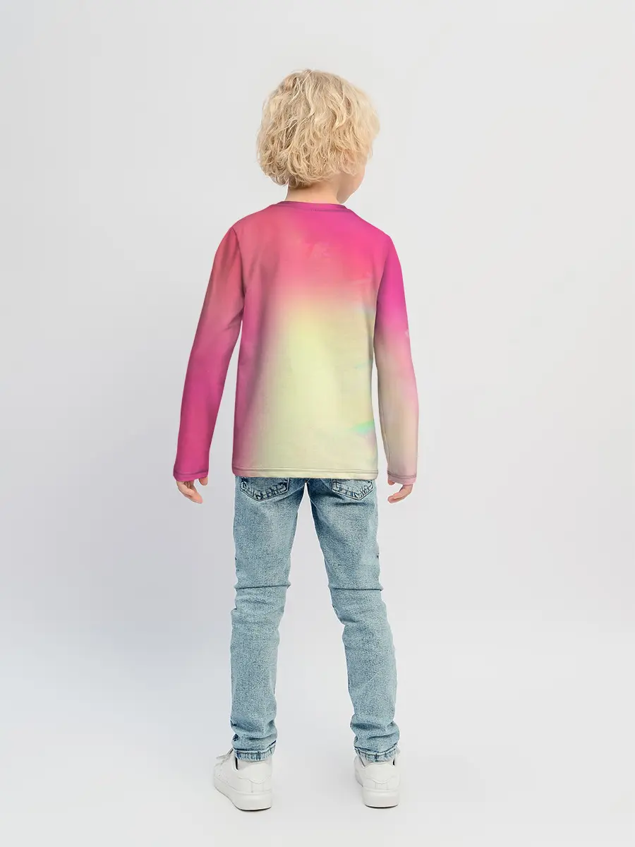 Детский лонгслив / РАДУЖНЫЙ ОГОНЬ