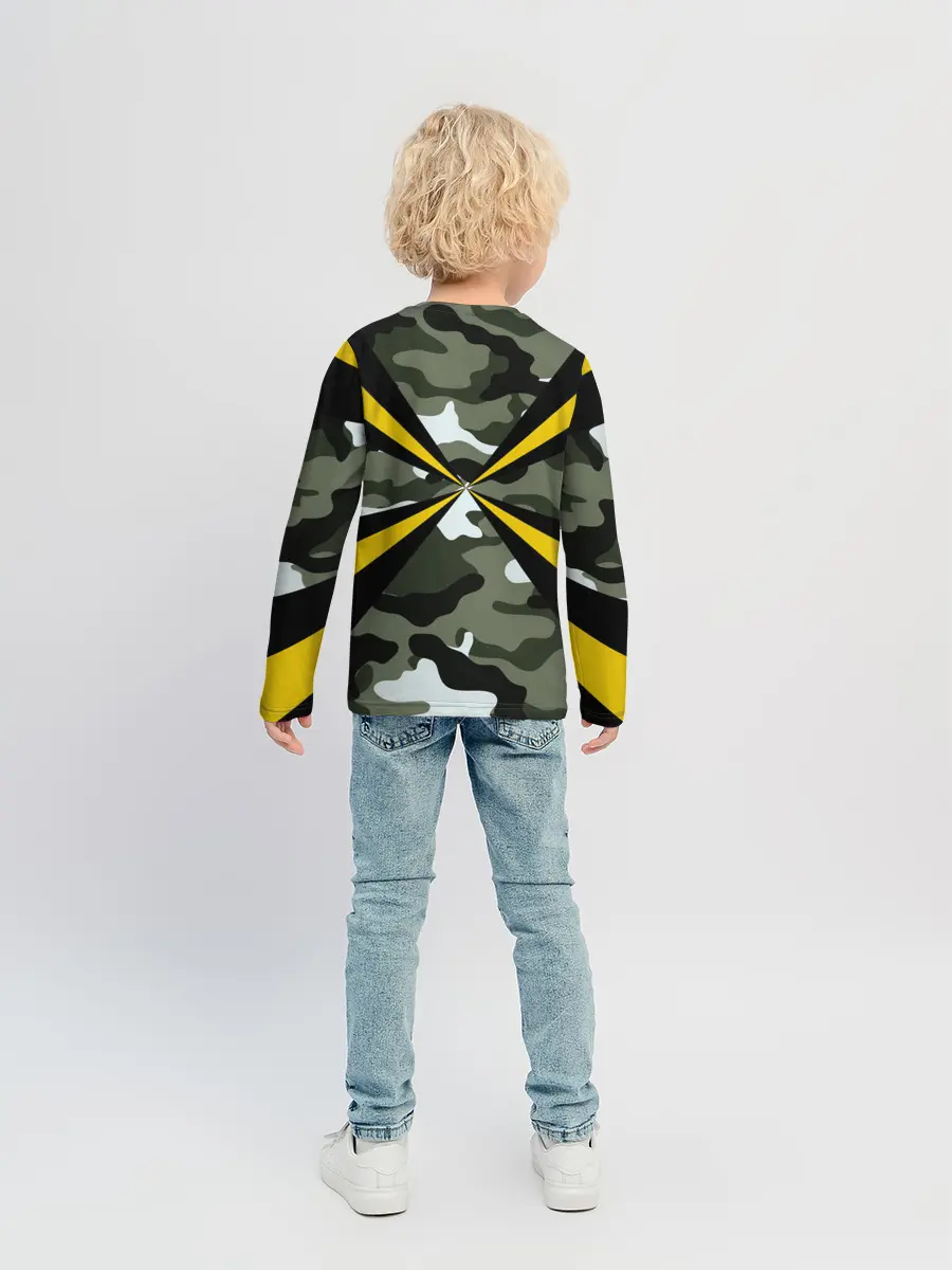 Детский лонгслив / Войска связи