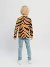 Детский лонгслив / Тигриный камуфляж