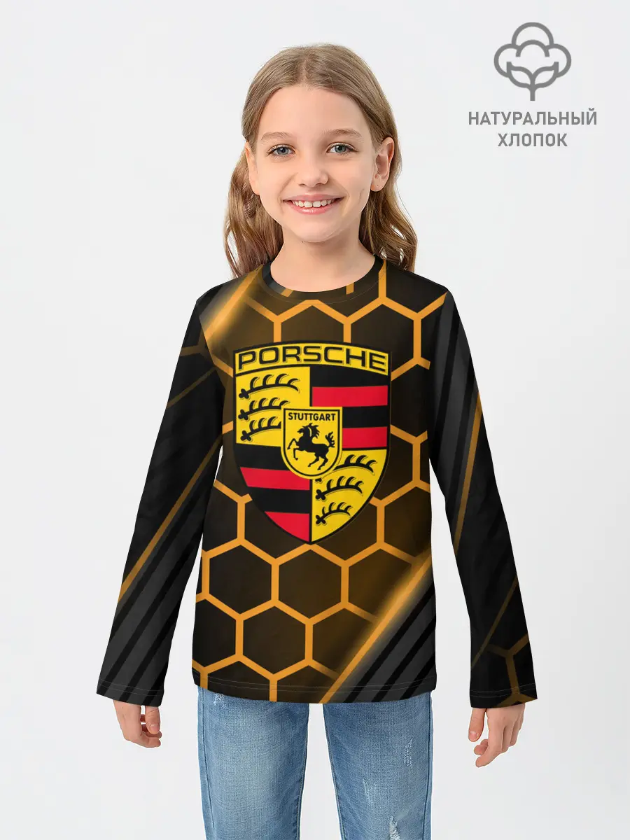 Детский лонгслив / PORSCHE | ПОРШЕ