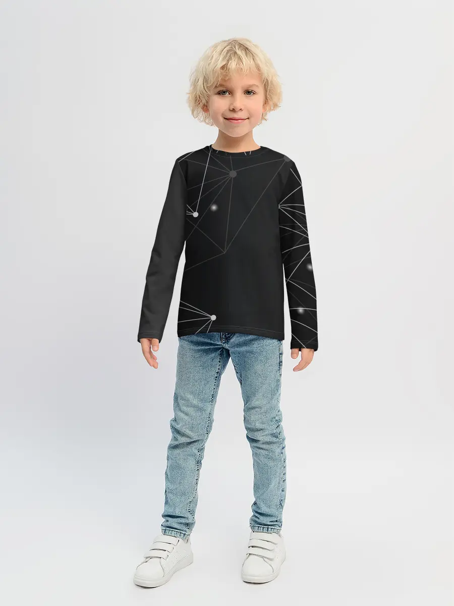 Детский лонгслив / si-fi art