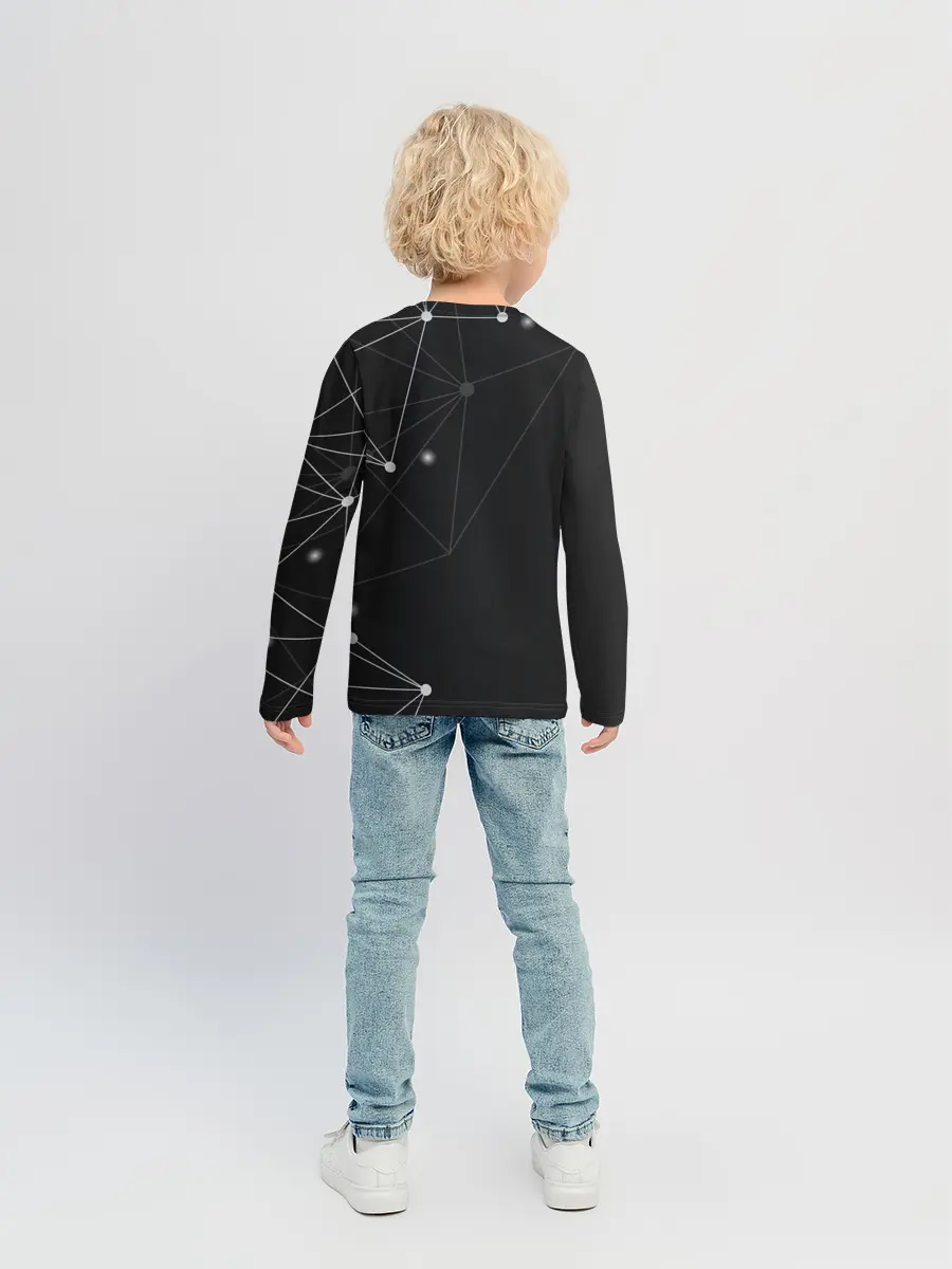 Детский лонгслив / si-fi art