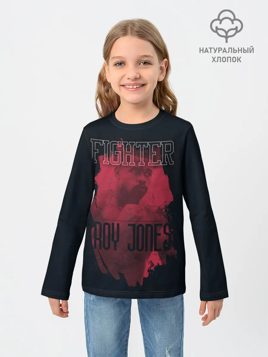 Детский лонгслив / Fighter