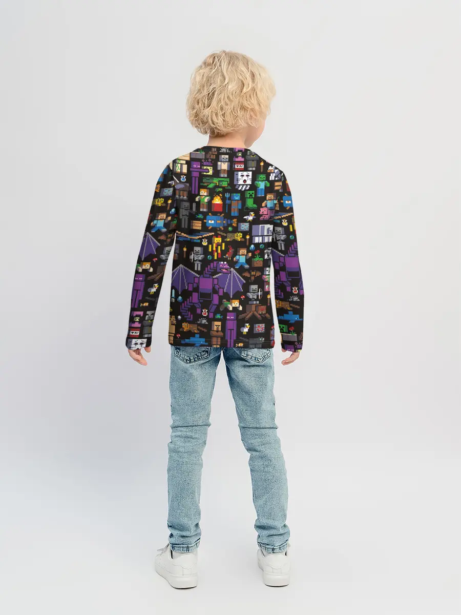 Детский лонгслив / MINECRAFT | МАЙНКРАФТ