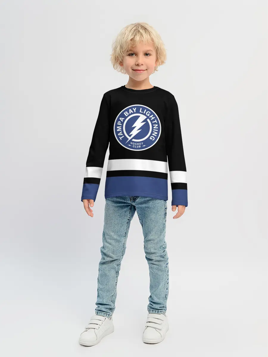 Детский лонгслив / Тампа-Бэй Лайтнинг