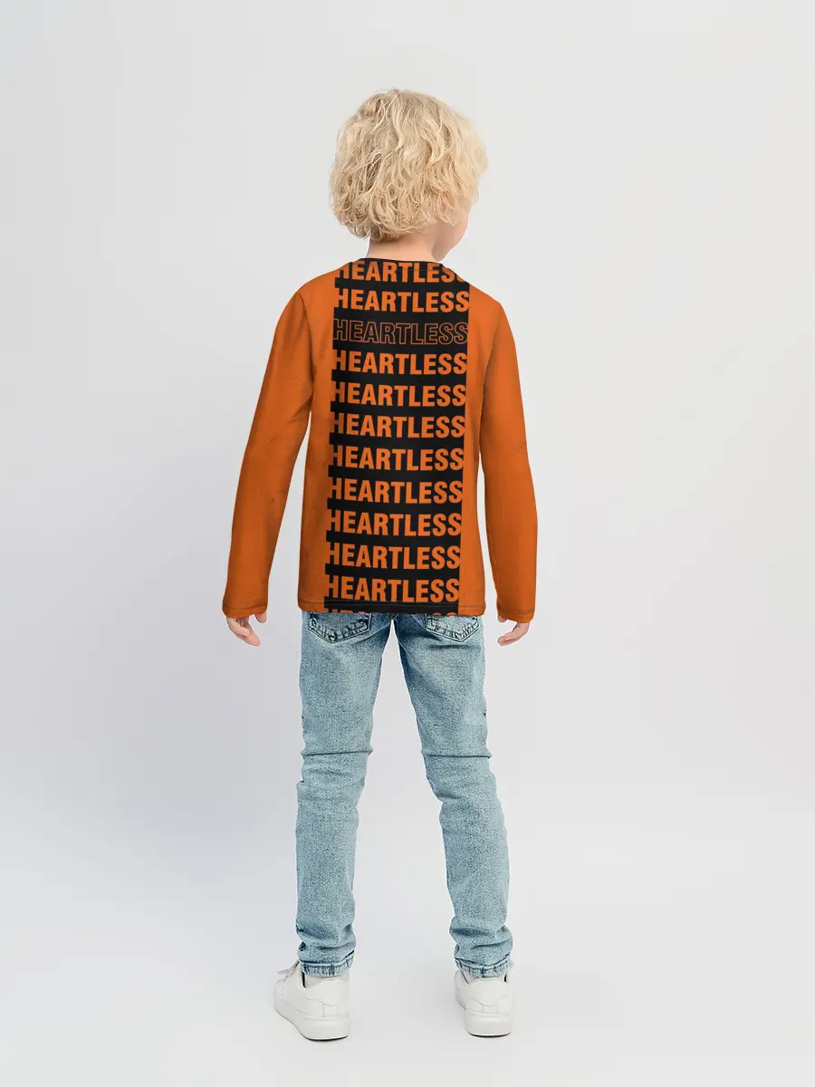 Детский лонгслив / HEARTLESS