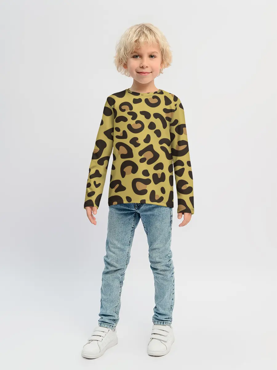 Детский лонгслив / Я гепард