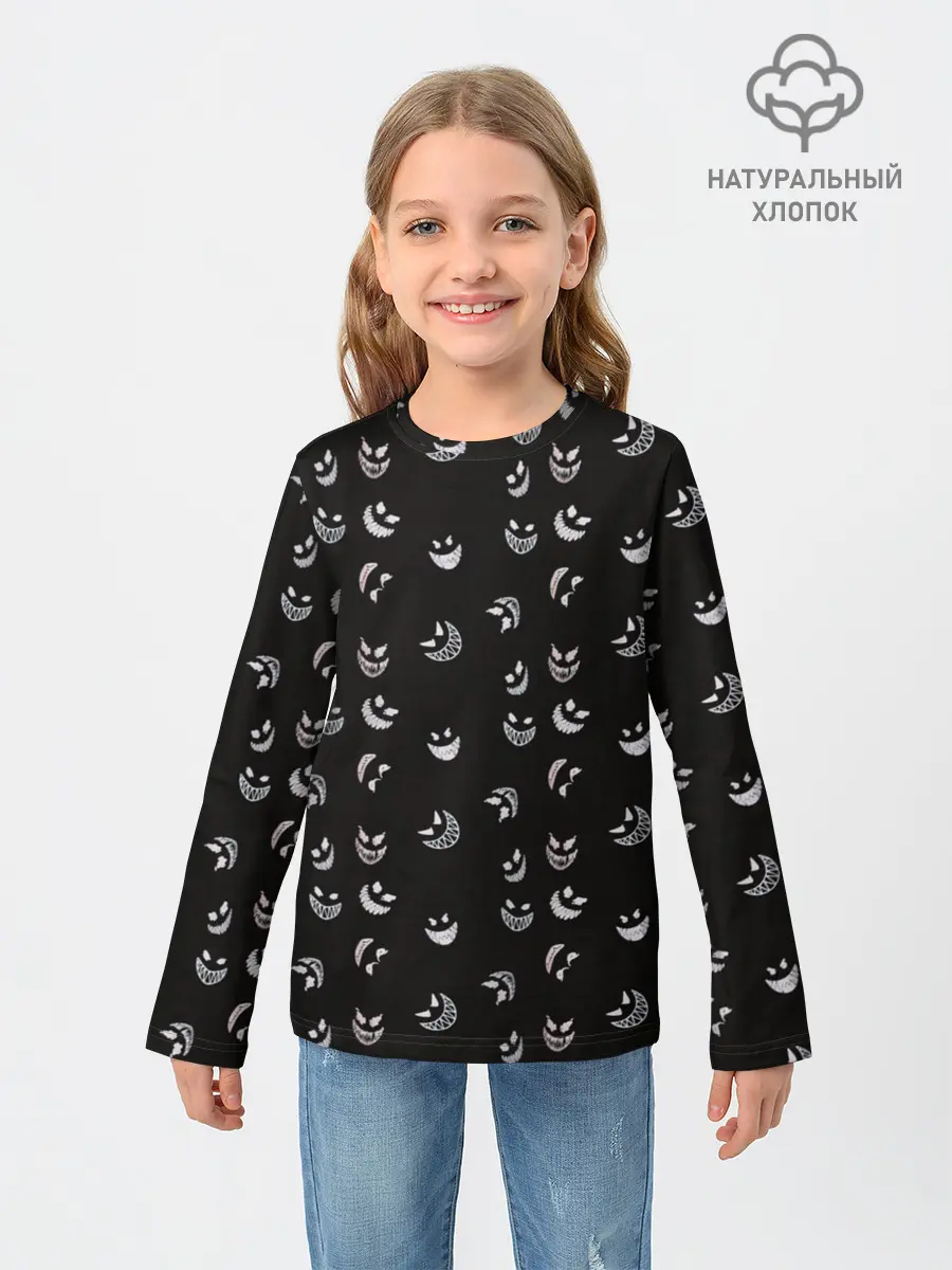 Детский лонгслив / Корми демонов по расписанию