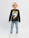 Детский лонгслив / Волчий тотем