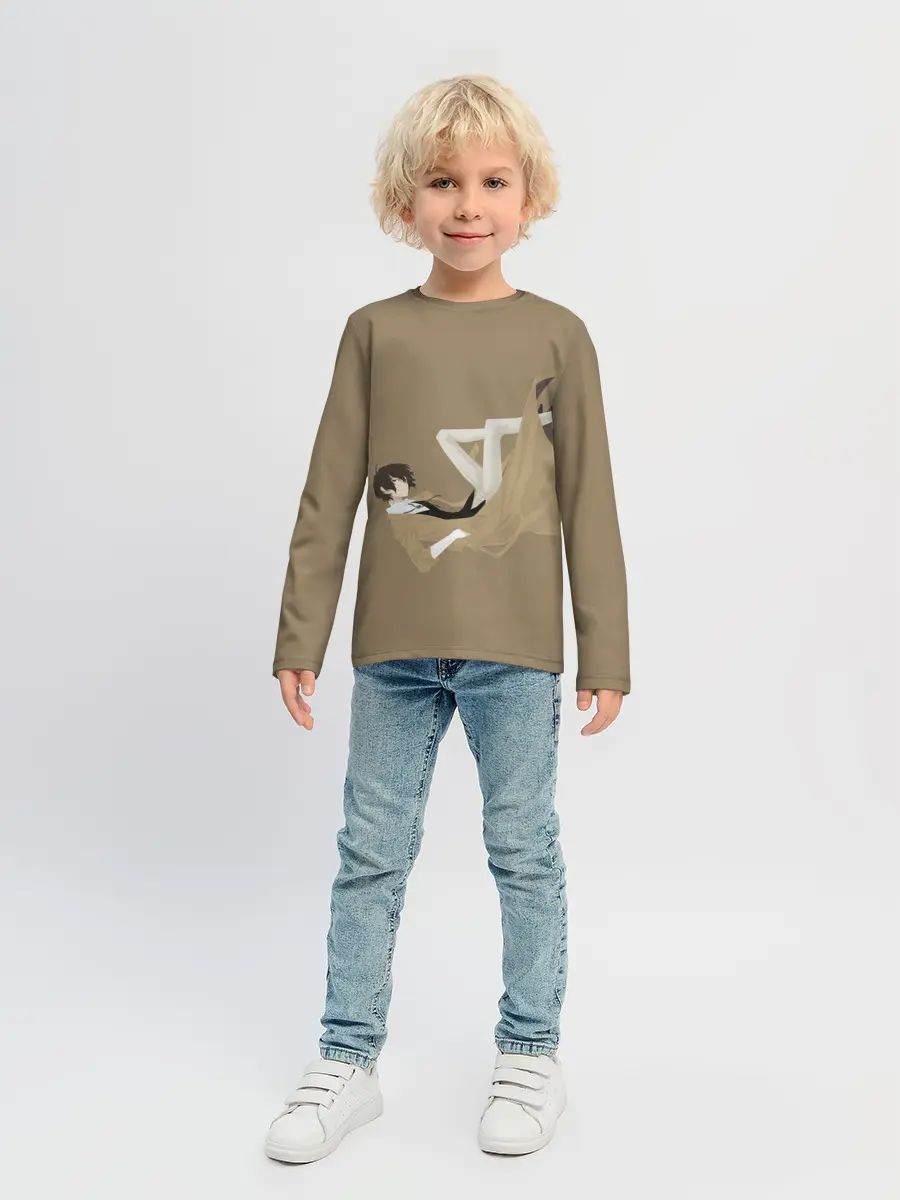 Детский лонгслив / Осаму на спине