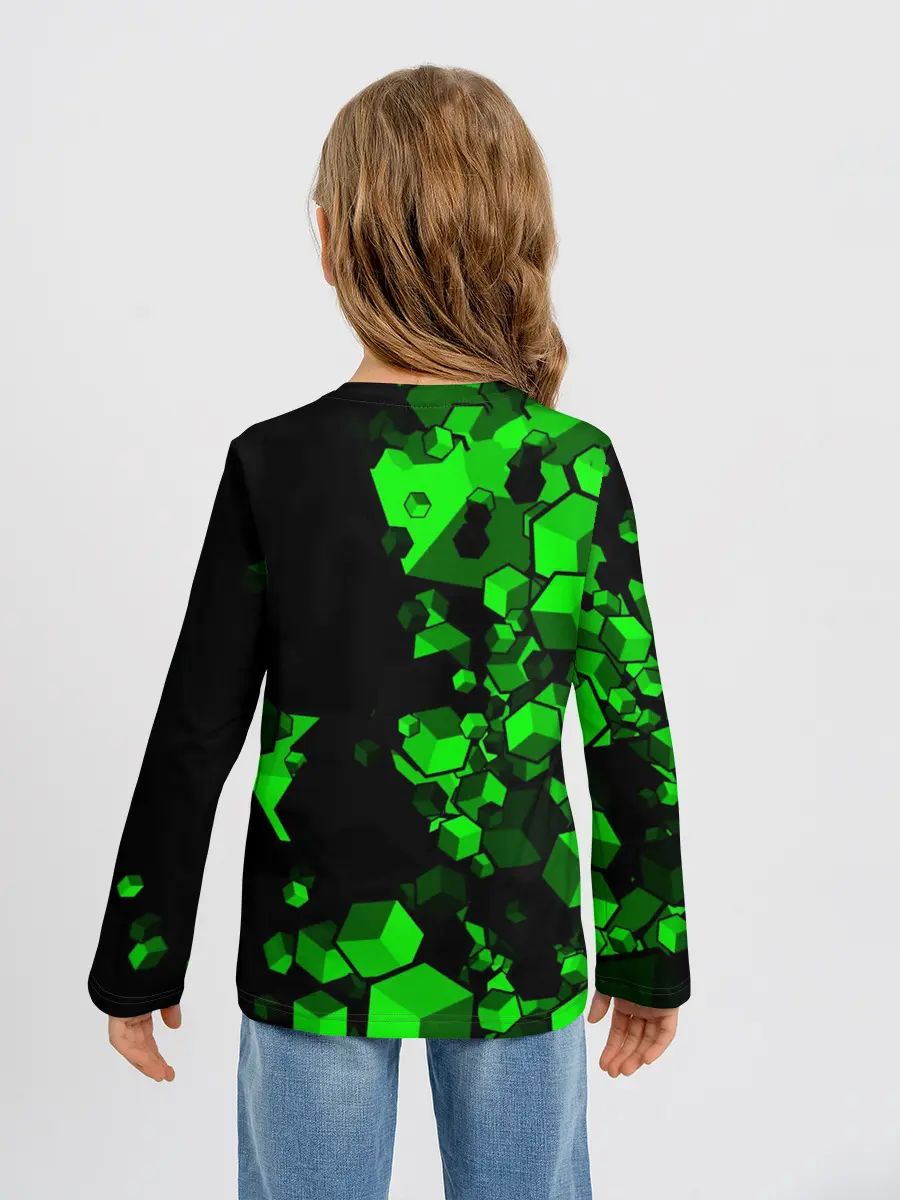 Детский лонгслив / MINECRAFT