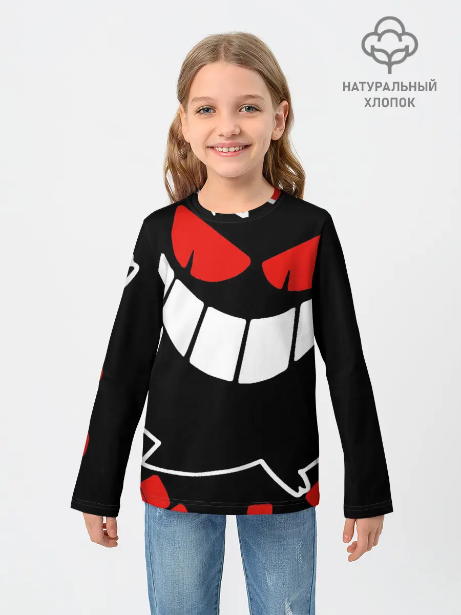 Детский лонгслив / Pokemon Gengar Генгар