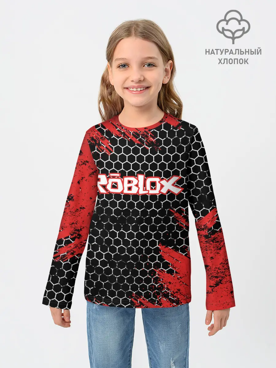 Детский лонгслив / ROBLOX