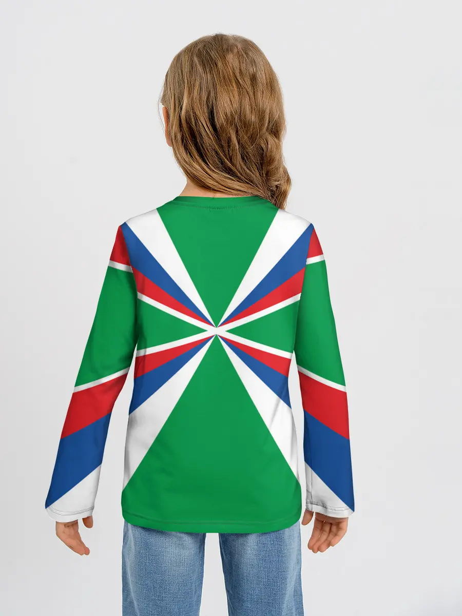 Детский лонгслив / Пограничные Войска