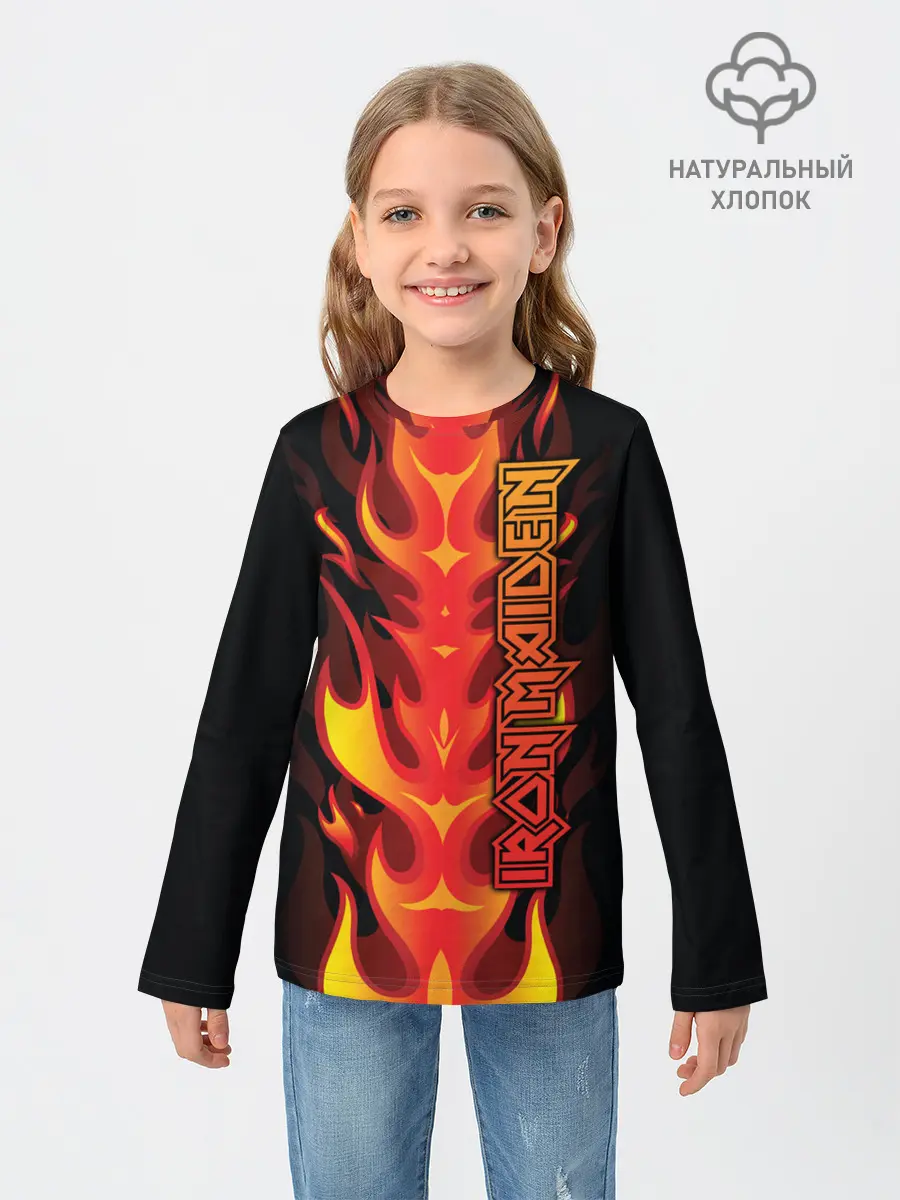 Детский лонгслив / Iron Maiden