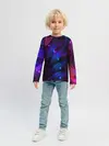 Детский лонгслив / NEON FRACTAL