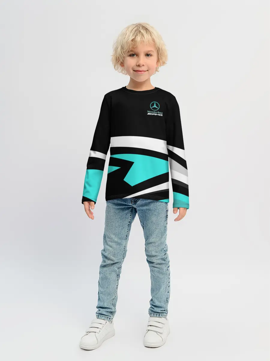 Детский лонгслив / Mercedes-AMG