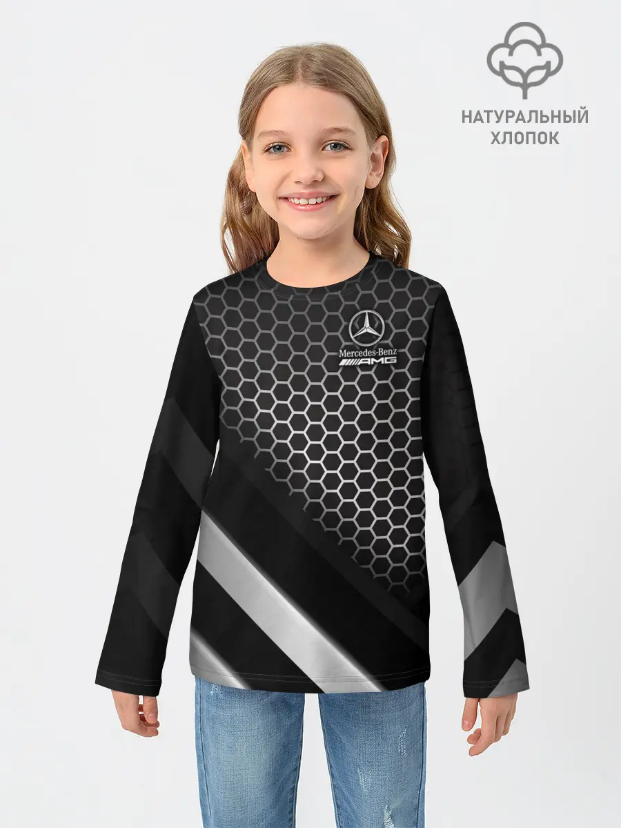 Детский лонгслив / Mercedes-AMG