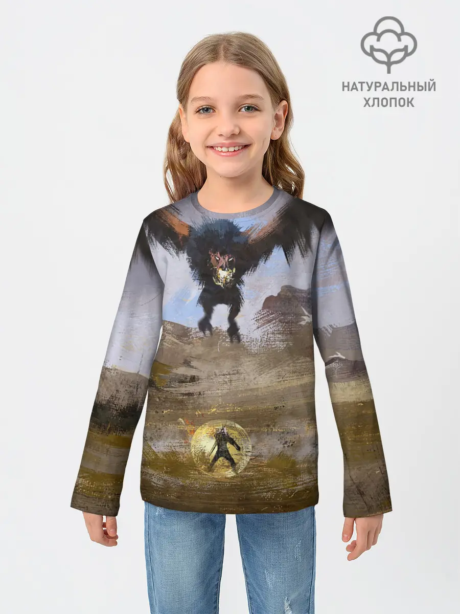 Детский лонгслив / ВЕДЬМАК