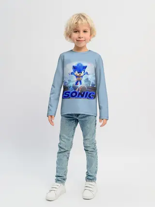 Детский лонгслив / SONIC