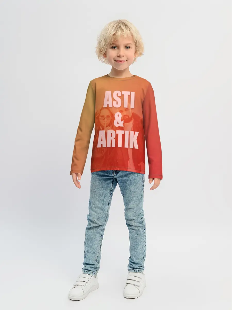 Детский лонгслив / Artik & Asti