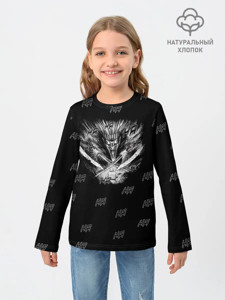 Детский лонгслив / Vinland saga Thorkell the Tall