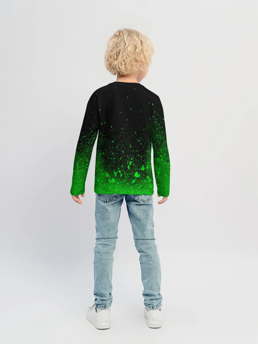 Детский лонгслив / MINECRAFT