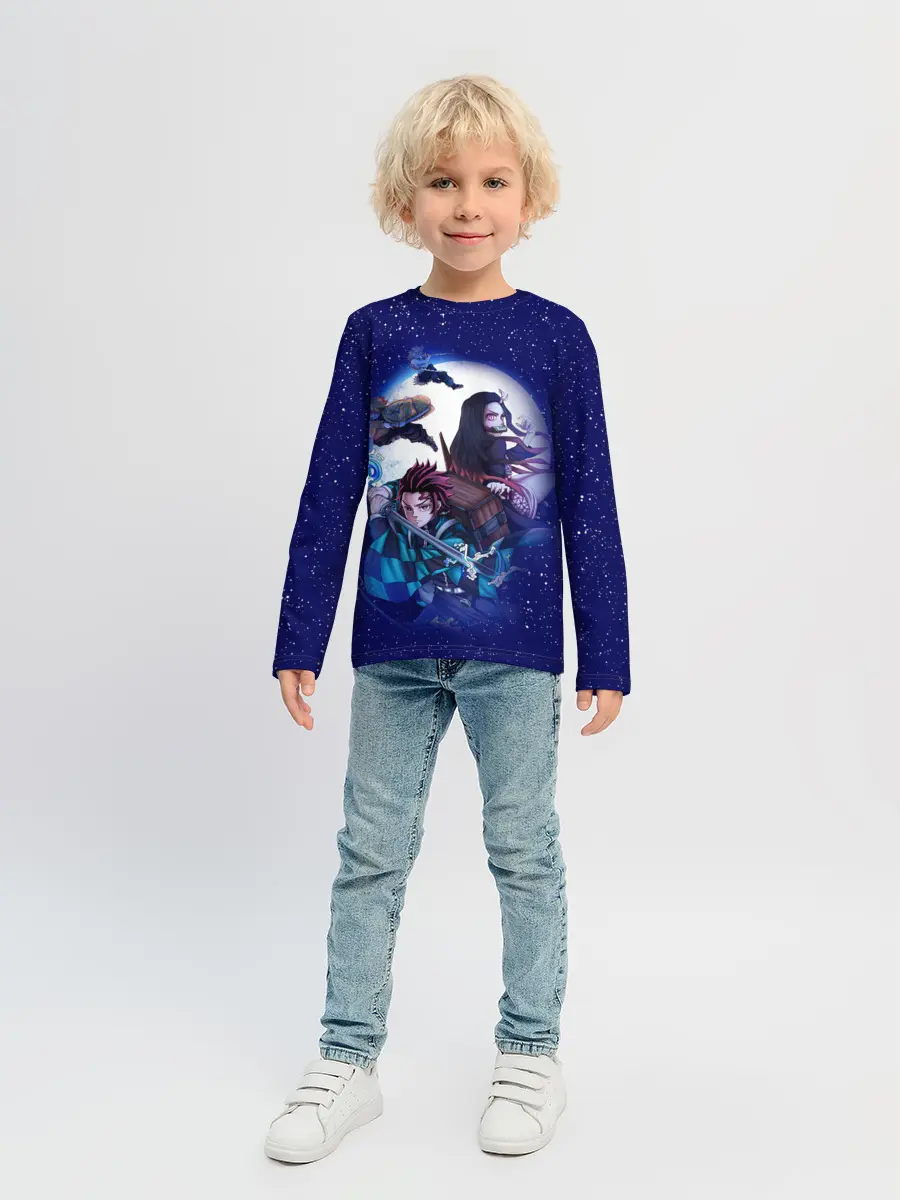 Детский лонгслив / магическая битва
