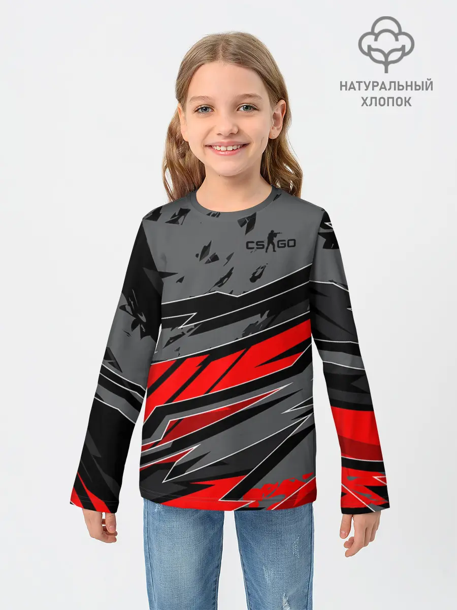 Детский лонгслив / Counter-Strike