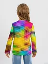 Детский лонгслив / Радужный звездопад