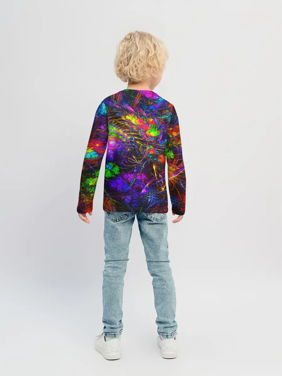 Детский лонгслив / НЕОНОВЫЕ КРАСКИ