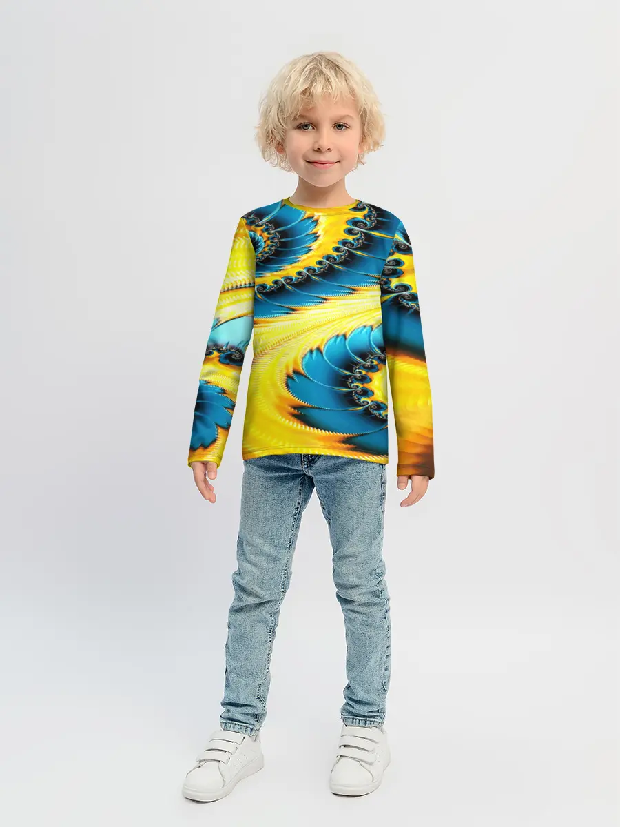 Детский лонгслив / ABSTRACT EXCLUSIVE