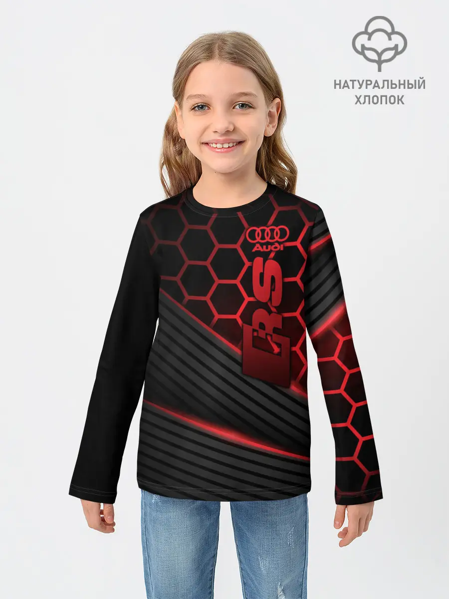 Детский лонгслив / Audi RS