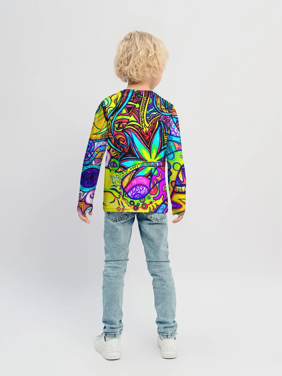 Детский лонгслив / PSY ABSTRACTION