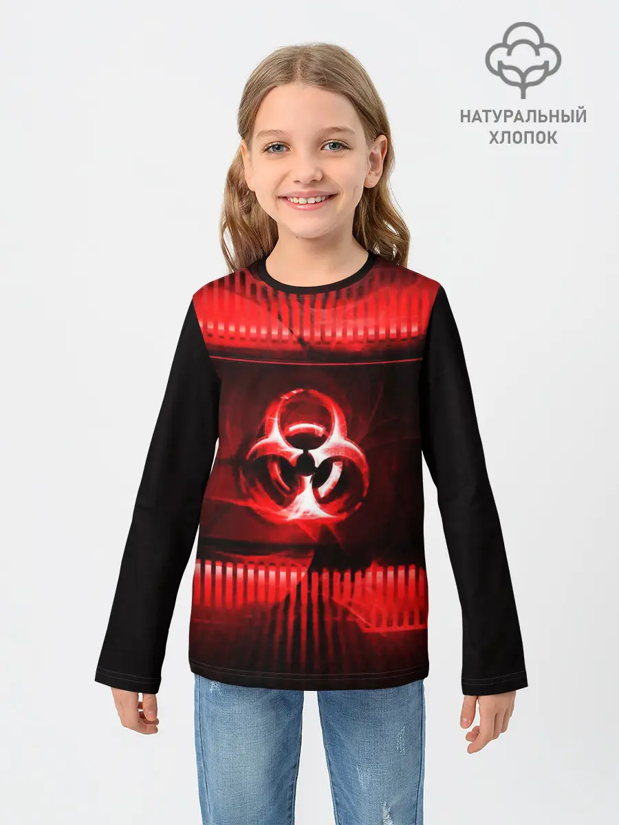 Детский лонгслив / BIOHAZARD