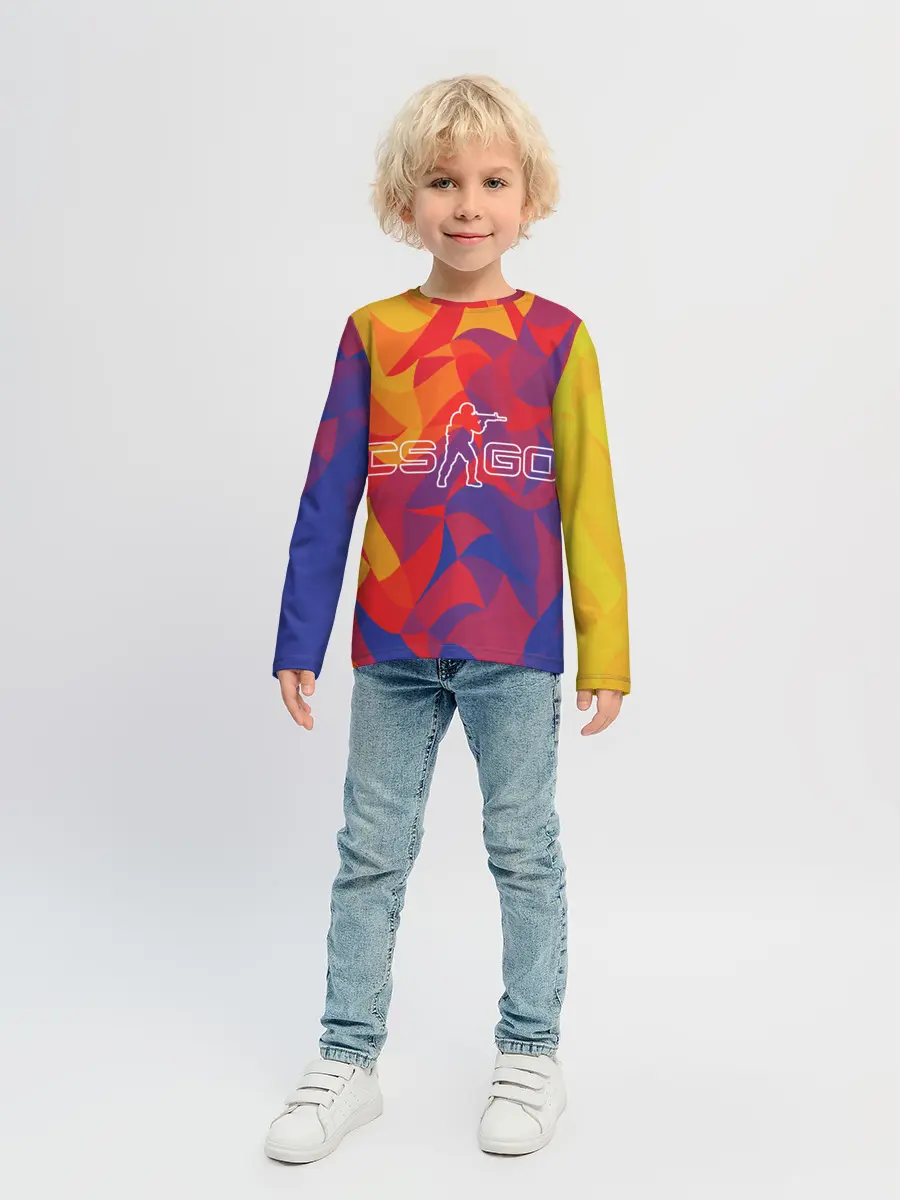 Детский лонгслив / CS:GO