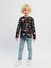 Детский лонгслив / ЛОГОТИПЫ РОК ГРУПП | PATTERN