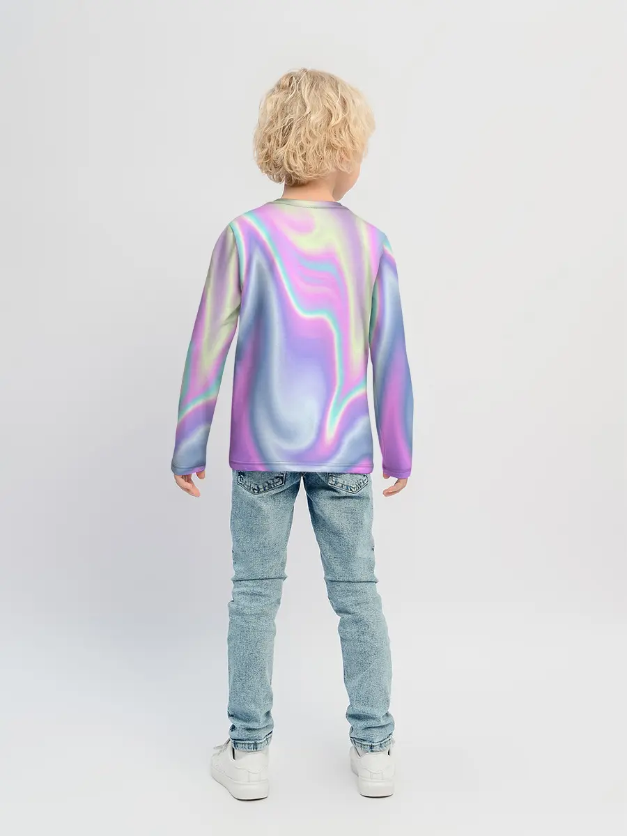 Детский лонгслив / Vaporwave