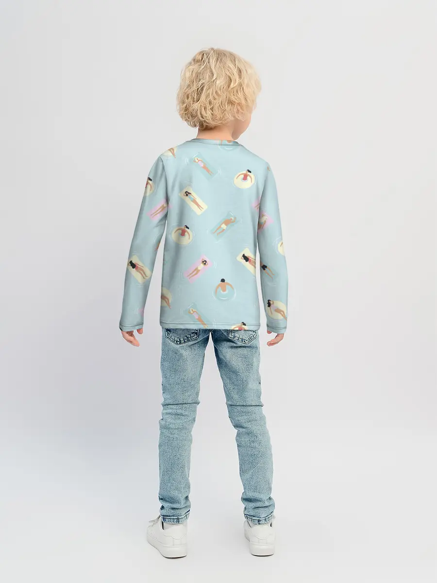 Детский лонгслив / Пляжный сезон