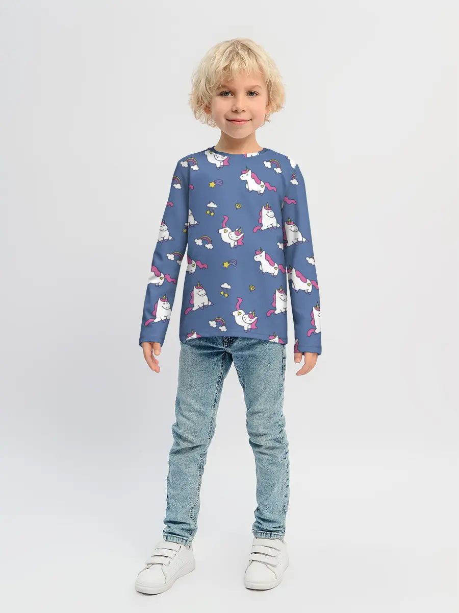 Детский лонгслив / Сон единорога