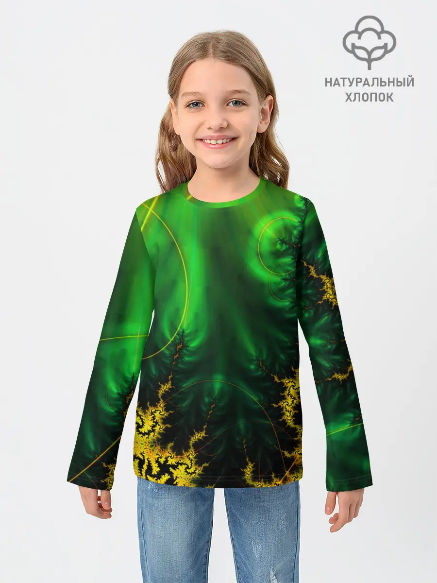 Детский лонгслив / GEOMETRY COLOR